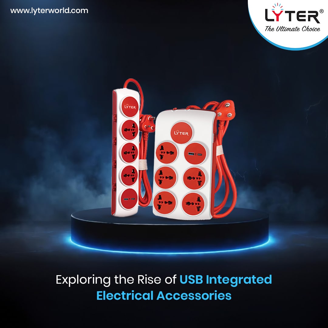 USB-integrated electrical accessories