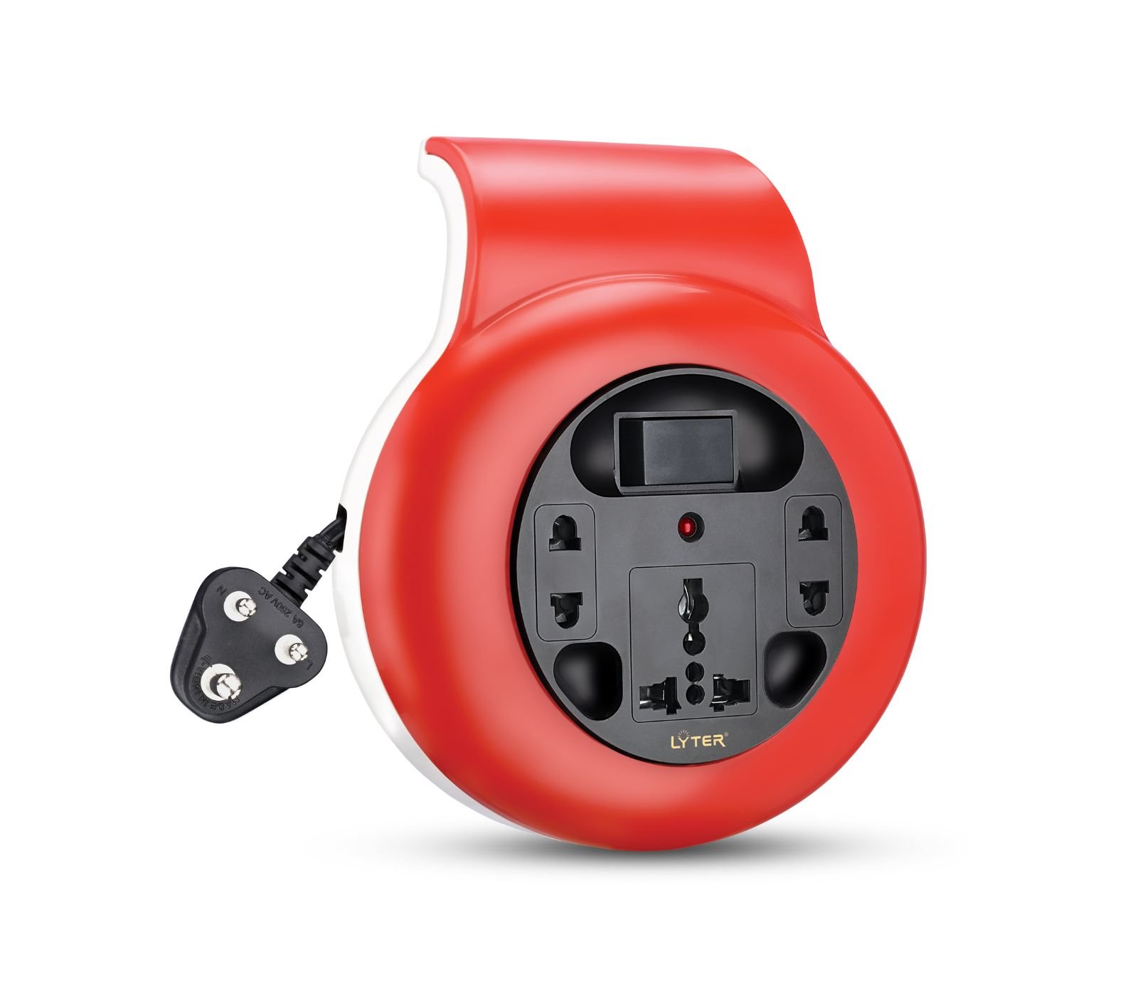 Shell Mini Extension Cord (3 Pin 3 Mtr) (WITH HANDLE)