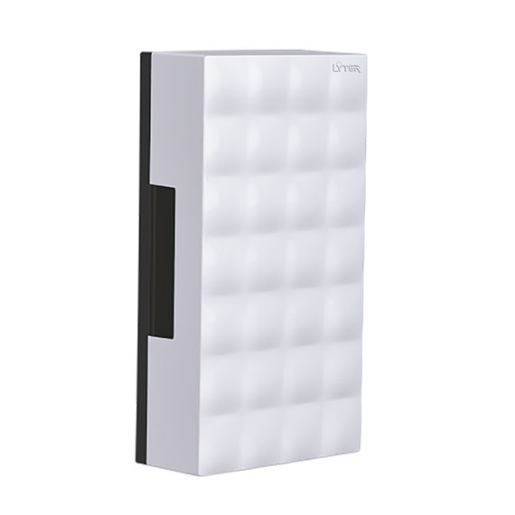 Cube Shaped White Ding Dong Door Bell