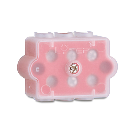 Secura Terminal Block 16a 3 Way with Cover