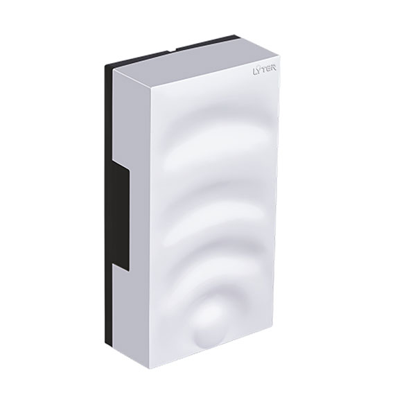 White Ripple Mini Ding Dong Door Bell