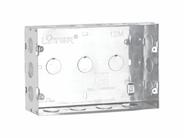 12m Flush Mounting Metal Gang Boxes Stainless Steel Ss 215x144x58