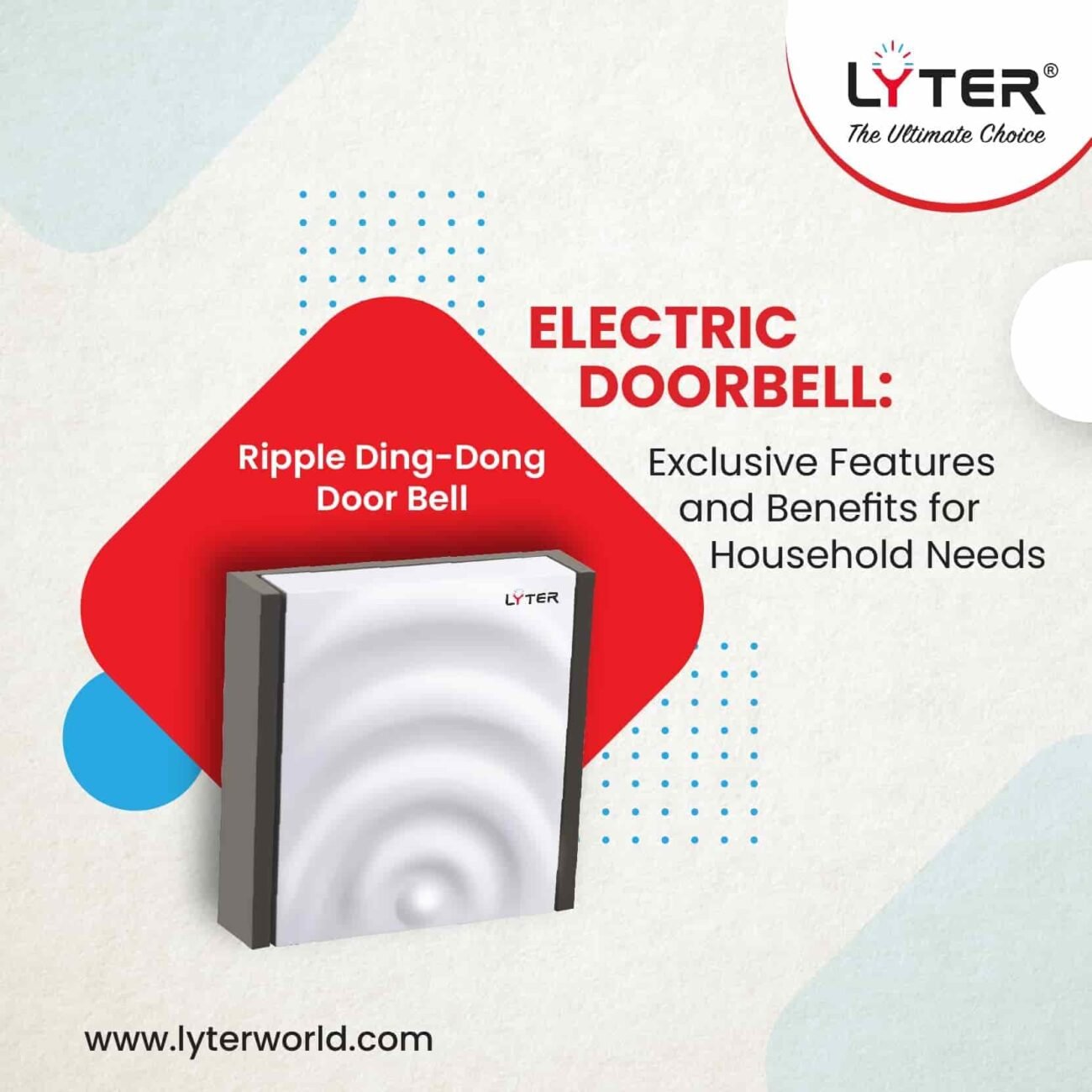 Electric Doorbell: Exclusive Features and Benefits for Household Needs