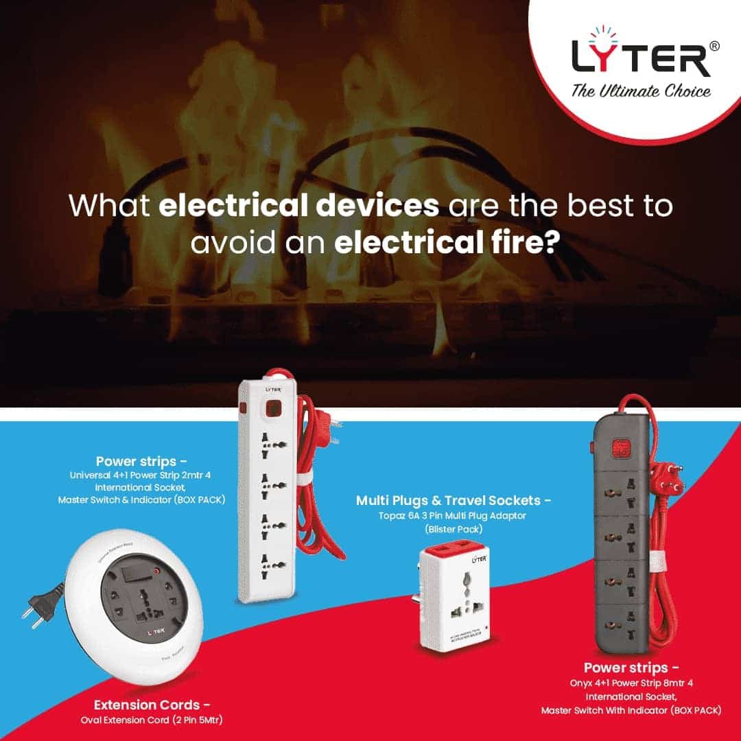 What electrical devices are the best to avoid an electrical fire?