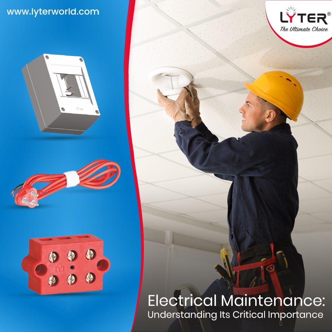 Wireman Carrying Electrical Maintenance