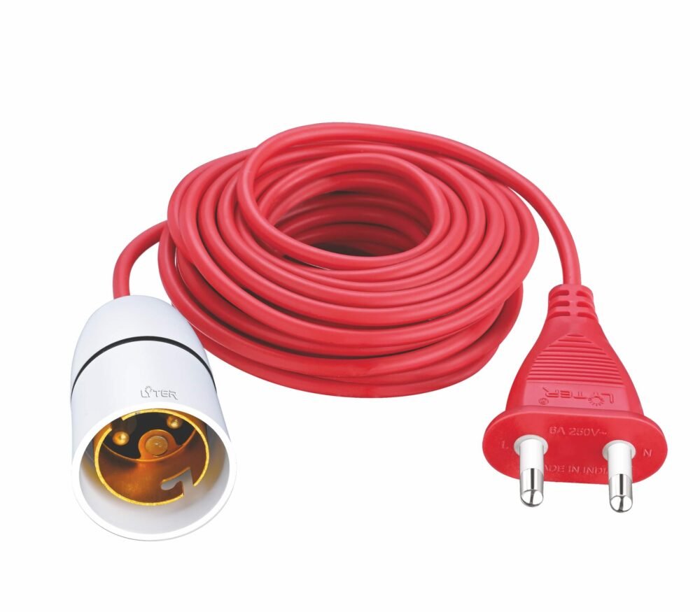 Ruby Wire Link Pendant Holder with a 5-meter wire