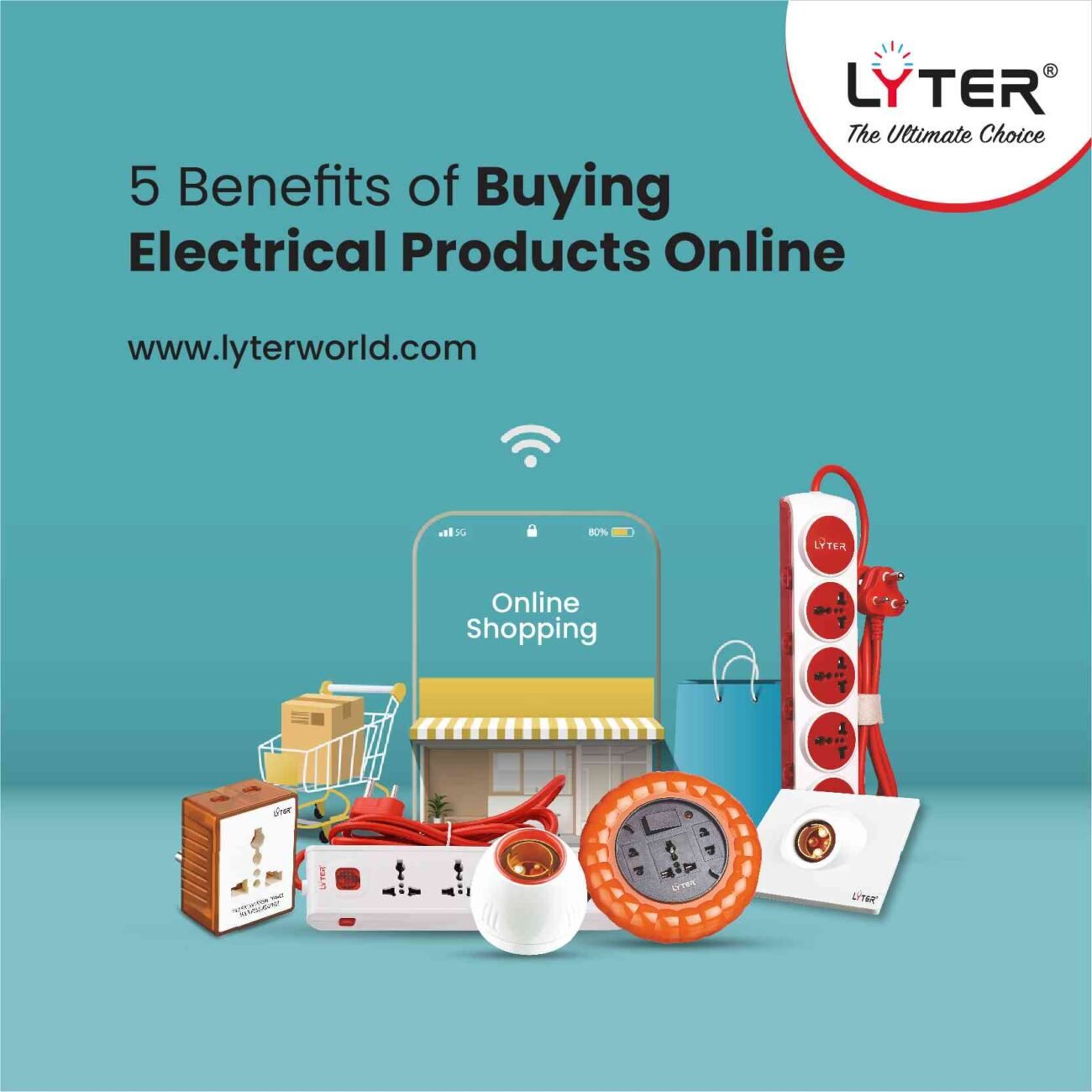 5 Benefits of Buying Electrical Products Online