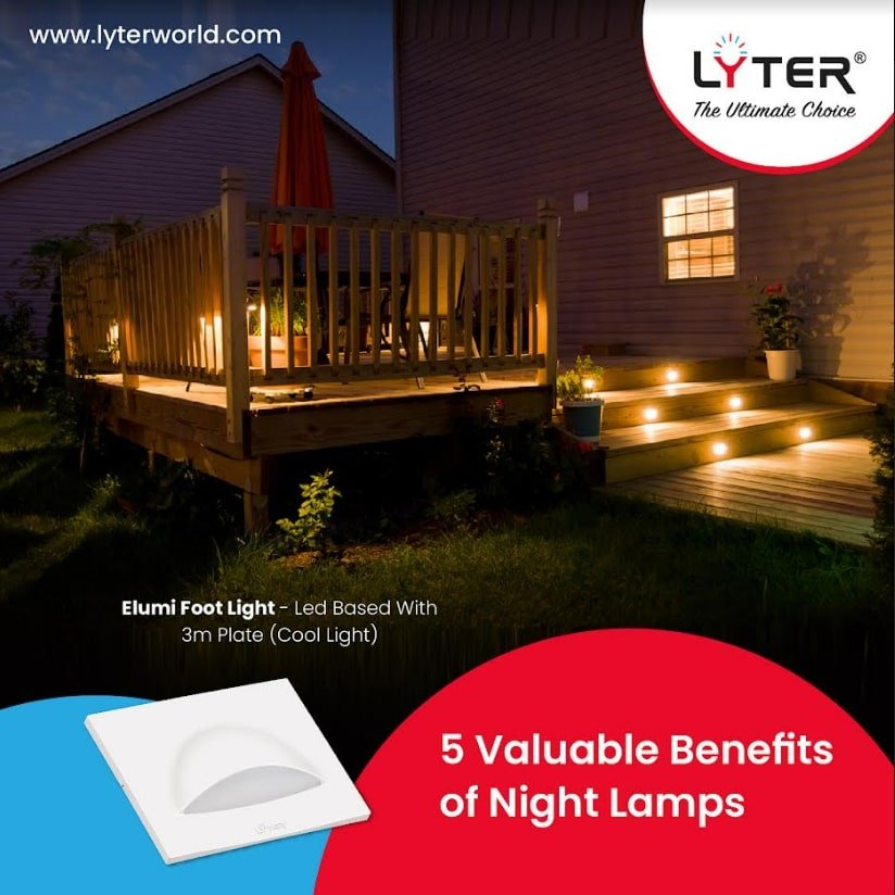 5 Important Benefits of Night Lamps You Must Know