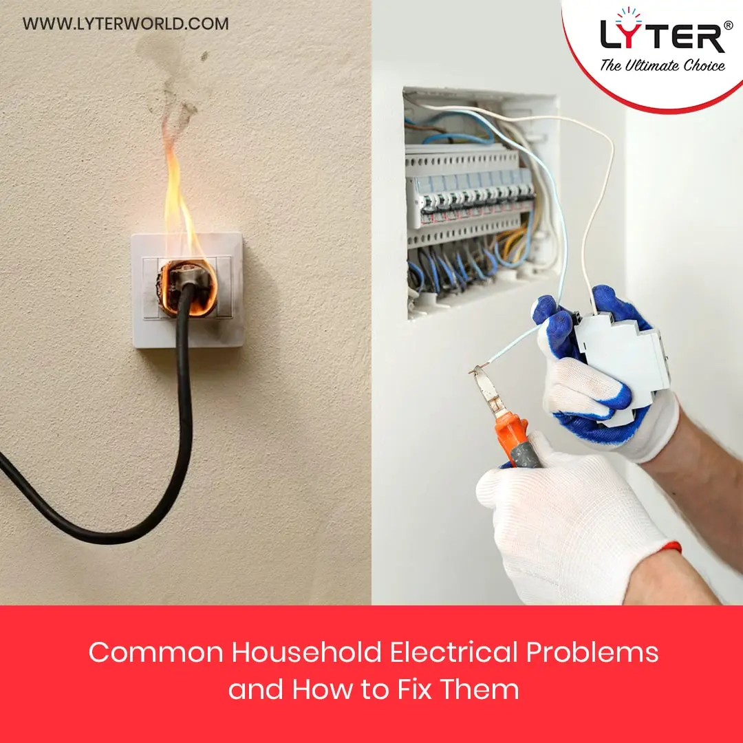 wireman fixing common household electrical problems