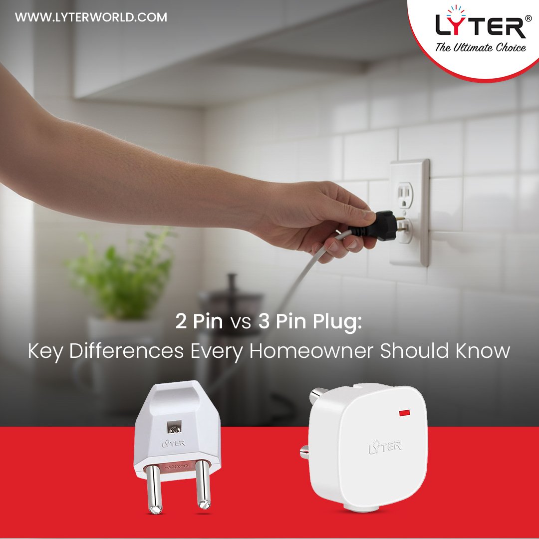 2 pin vs 3 pin plug