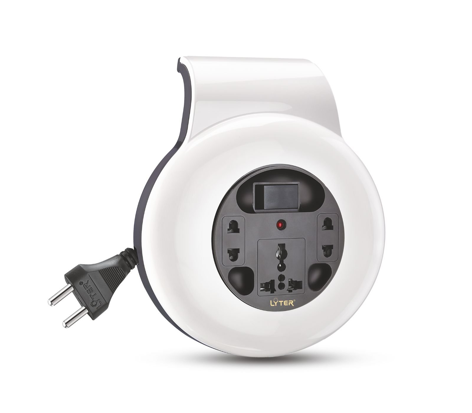 Shell Plus Extension Cord (2 Pin 10 Mtr) (WITH HANDLE)