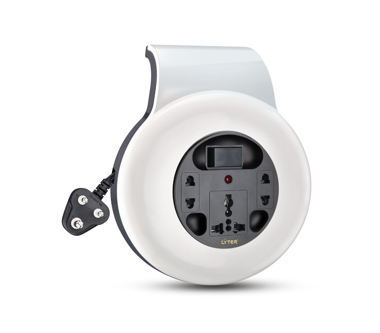 Shell Plus Extension Cord (3 Pin 5 Mtr) (WITH HANDLE)