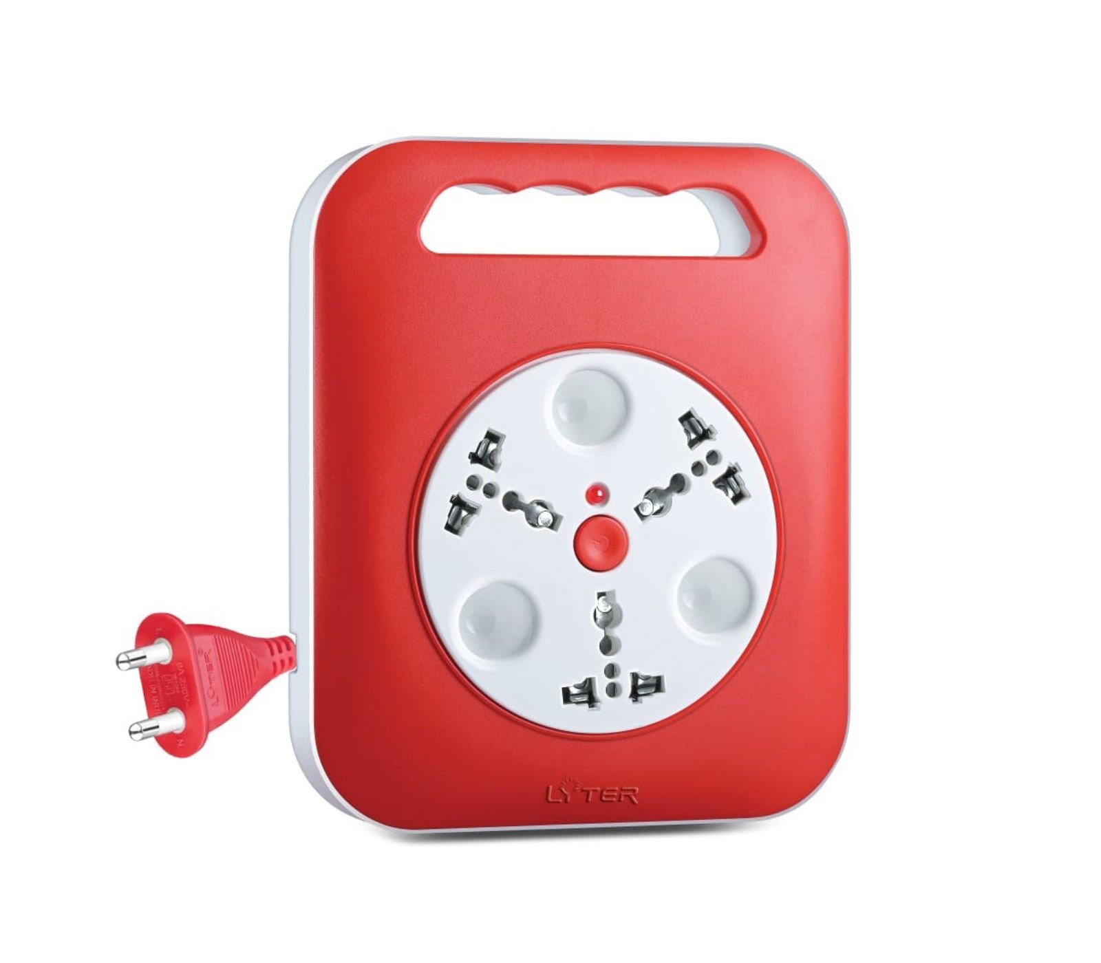 Ace Extension cord with 3 International Socket (2 Pin 5 Mtr)