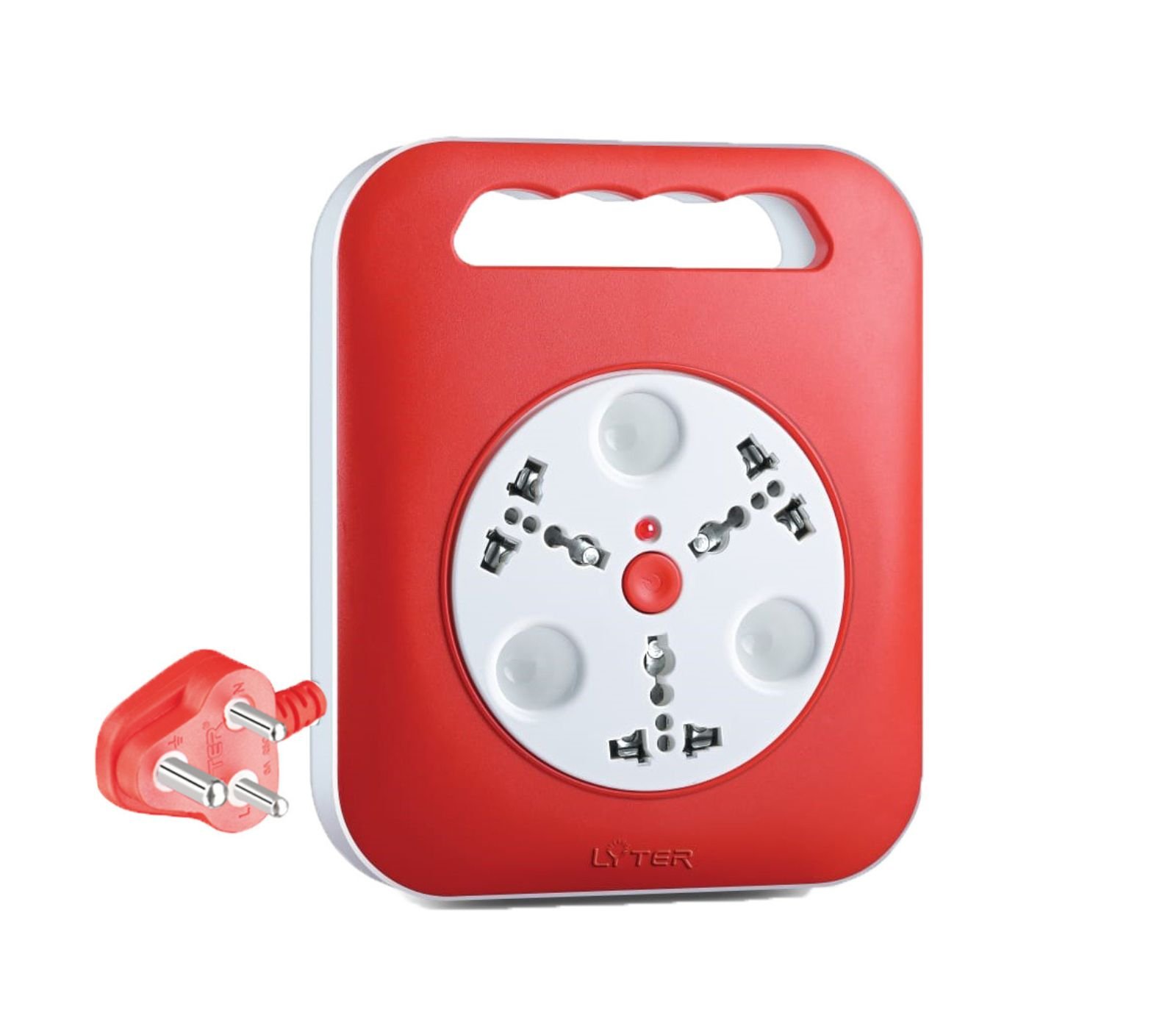 Ace Extension cord with 3 International Socket (3 Pin 3Mtr)